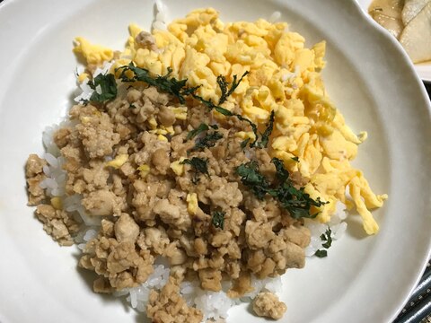 ピリ辛豆腐そぼろ→丼にも♪